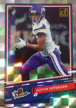 2020 Donruss Justin Jefferson The Rookies RC card #TR-JJ Minnesota
