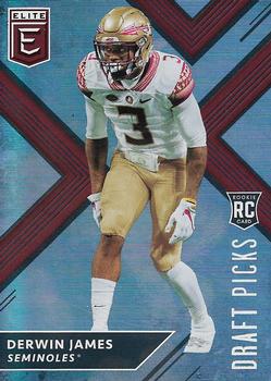 2018 Panini Elite Draft Picks Draft Picks Variation Derwin James