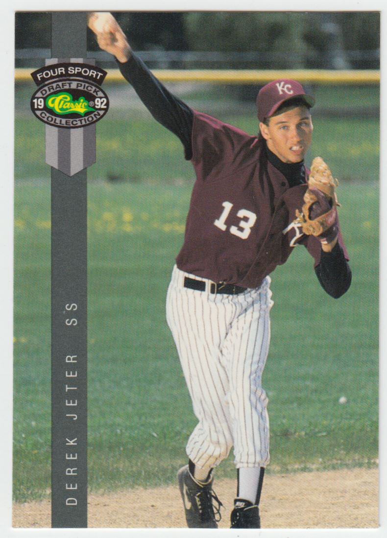 Derek Jeter 1992 SCORE SELECT ROOKIE RC #360 NEW YORK