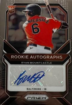 Autographed/Signed Ryan Mountcastle Baltimore White Baseball