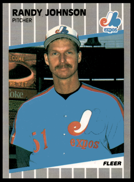 1989 Randy Johnson Rookie Card #381