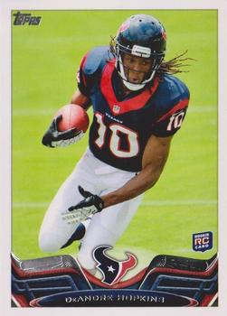 DeAndre Hopkins 2022 Panini Prizm Light Blue Prizm Parallel #5 Arizona  Cardinals