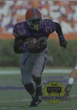 : 1994 Upper Deck Star Rookie #27 Errict Rhett RC Buccaneers  Florida Gators Football NFL : Collectibles & Fine Art