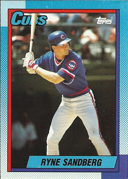 Ryne Sandberg 1990 Score Dream Team Chicago Cubs Card #691