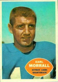 Earl Morrall Autographed 1957 Topps Rookie Card #104 San Francisco 49ers  Beckett BAS #13608282 - Mill Creek Sports