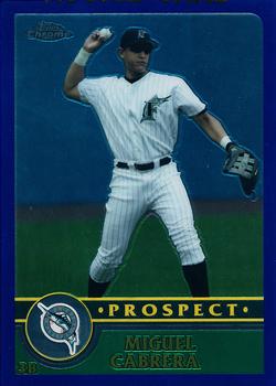 2003 Topps Gold Miguel Cabrera Prospect Card #t126