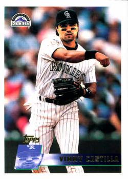 Vinny Castilla autographed Baseball Card (Tampa Rays) 2000 Fleer Gamers #30