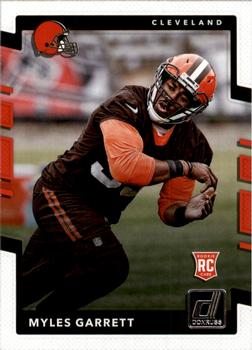 2022 Score Football Base #206 Myles Garrett - Cleveland Browns