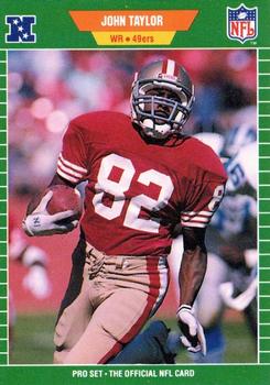 1992 WILD CARD JOHN TAYLOR SAN FRANCISCO 49ERS #99