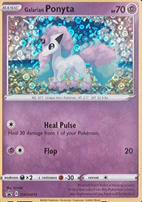 galarian ponyta pokemon card Pokemon Galarian Rapidash 82/202 Sword & Shield - Rare - Evolution Trading  Card Lot
