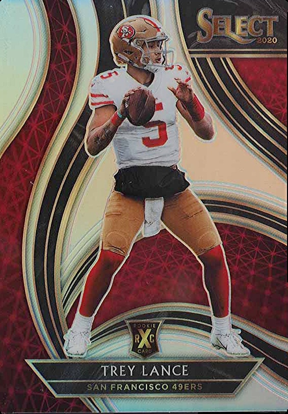 Trey Lance Silver Variation Prizm Rookie top RC Retail SP - 2021 Panini Prizm NFL