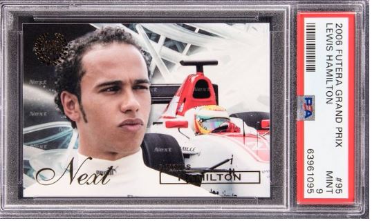  2006 Futera Grand Prix Lewis Hamilton #95