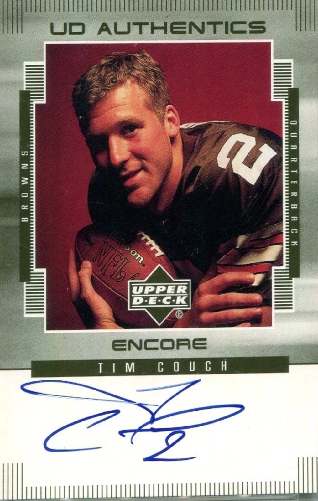 Tim Couch Cards: Values, Rookies | Collectibles.com