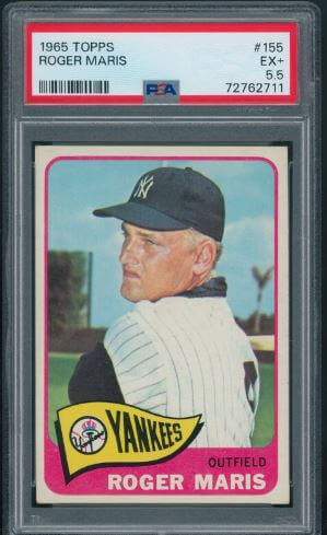 1965 Topps Roger Maris #155