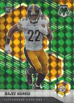 2021 Panini Prizm Football Najee Harris Rookie Gear #RG-13 Purple Pulsar RC