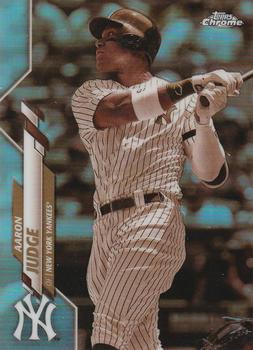 Aaron Judge 2020 Topps Chrome Number 50 Base Set Baseball Card