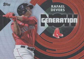 Rafael Devers 2022 Topps Commemorative Player Jersey Number