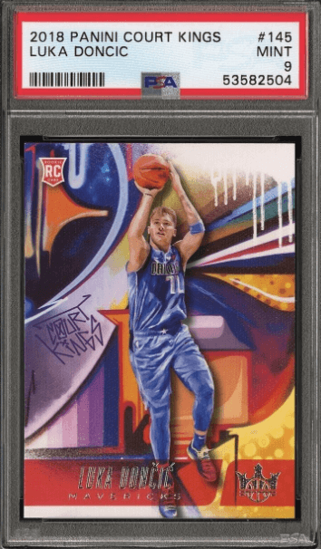 2018-19 Panini Court Kings Luka Doncic RC #117, #145, #177, #201