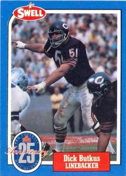 Dick Butkus Chicago Bears 1968 Topps #127 PSA Authenticated 7 Card