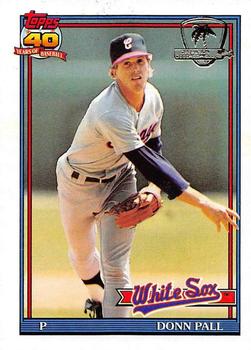 1989 Topps Baseball Card #458 Donn Pall (Chicago White Sox)  S00198