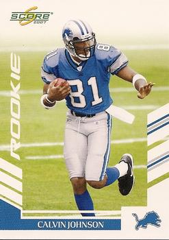 Lot - (Mint) 2007 Bowman Chrome Calvin Johnson Rookie #BC75 Football Card