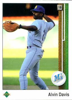 1988 Topps #785 Alvin Davis First Base Seattle Mariners FREE shipping