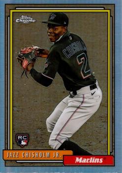  2022 Topps Fire #52 Jazz Chisholm Jr. NM-MT Miami Marlins  Baseball : Collectibles & Fine Art