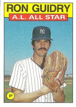 Topps 3D baseball stars pictures. Super rare Ron Guidry