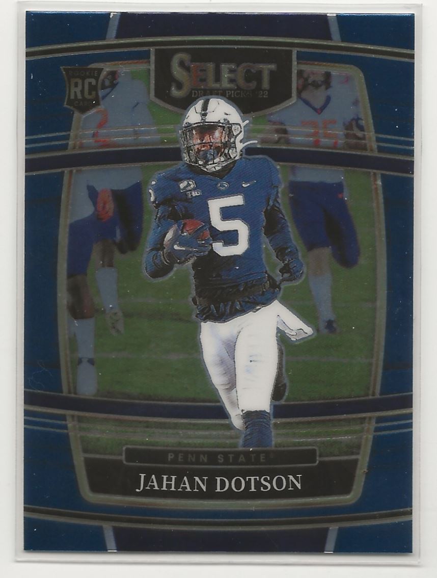 K41,592 - 2022 Panini Black Rookie Influx Jersey Silver #14 Jahan Dotson  #/99