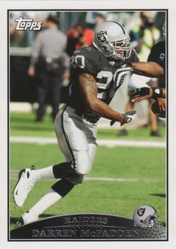 : 2013 Topps NFL Football Card # 34 Darren McFadden Oakland  Raiders : Sports & Outdoors