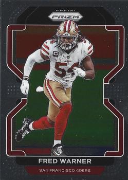 2022 Panini Contenders Fred Warner Power Players San Francisco 49ers