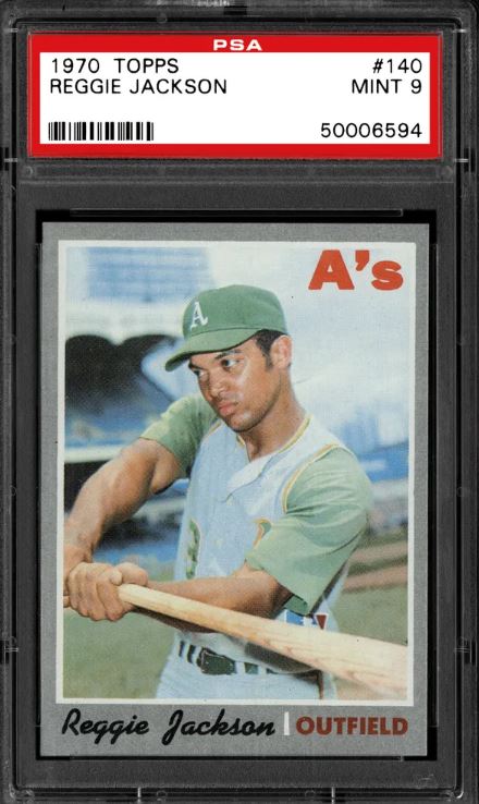 1970 Topps Reggie Jackson #140