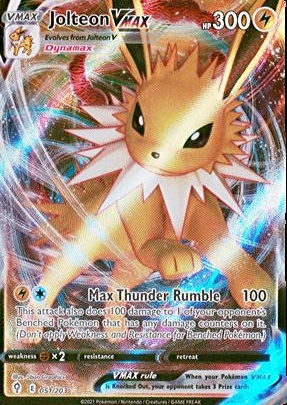 Jolteon Vmax Trading Cards: Values, Rookies & Hot Deals