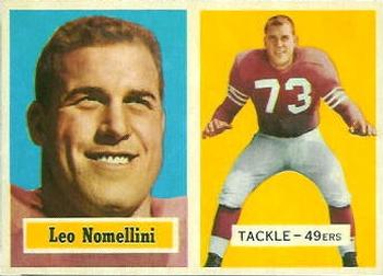 Leo Nomellini (Hall of Fame) Football Cards