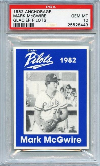 1982 Anchorage Glacier Pilots Mark McGwire
