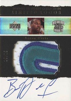 Baron Davis 2002 Upper Deck Finest Elements Jersey Card #BDJ