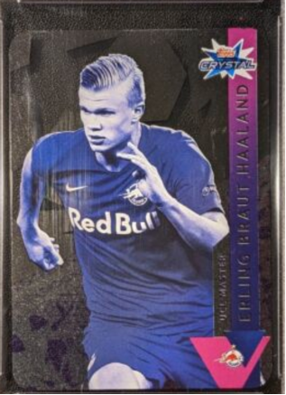 2019 Topps UEFA Champions League Crystal Erling Haaland #113