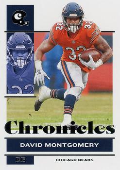 2022 Panini Contenders Season Ticket #22 David Montgomery Chicago Bears