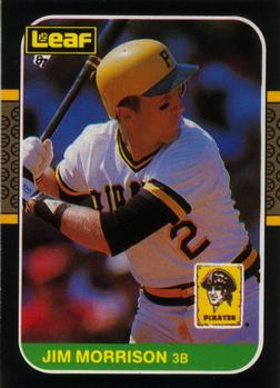 Jim Morrison 1984 Topps #44 Pittsburgh Pirates Baseball Card