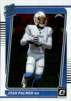 Josh Palmer Rookie Card 2021 NFL Panini Donruss Elite Series 