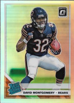 128 David Montgomery 32/35 Chicago Bears Jersey Number 2021 Panini