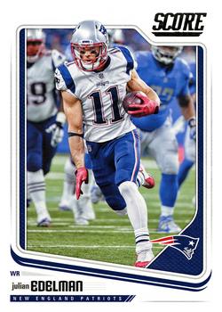 Julian Edelman 2010 Score NFL Football Mint Rookie Card 172 Picturing This  New England Patriots Star in His Blue Jersey