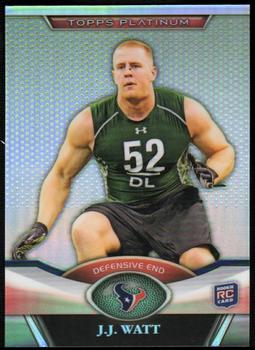 2022 Score Top 100 #66 J.J. Watt. Arizona Cardinals #T66 panini