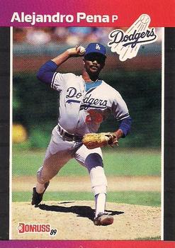 Alejandro Pena - Los Angeles Dodgers (MLB Baseball Card) 1989 Topps # –  PictureYourDreams