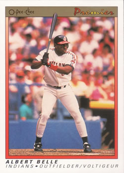 Albert Belle 1995 Collector's Choice SE Card #120 Cleveland Indians