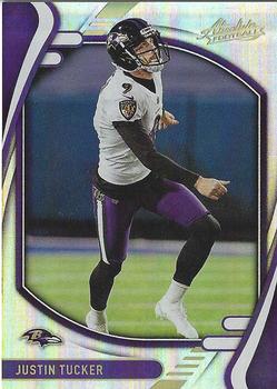 2022 Score Football Base #188 Justin Tucker - Baltimore Ravens