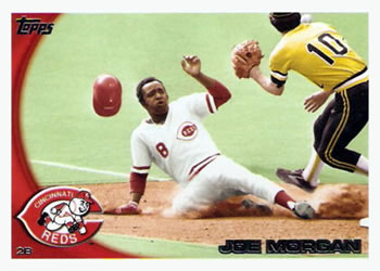 1972 72 Topps 132 Joe Morgan HOF Houston Astros 2nd Base MLB Baseball Card  VG+