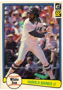 1988 Topps Harold Baines Chicago White Sox #35 Baseball card GMMGD