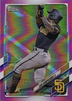 2021 Panini Mosaic Blue Camo Luis Campusano Rookie San Diego Padres #248