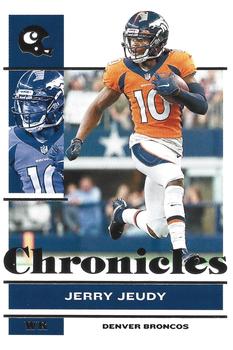 Jerry Jeudy RC White Hot Rookies sub set 2020 Donruss Football Card Denver  Broncos Star Player